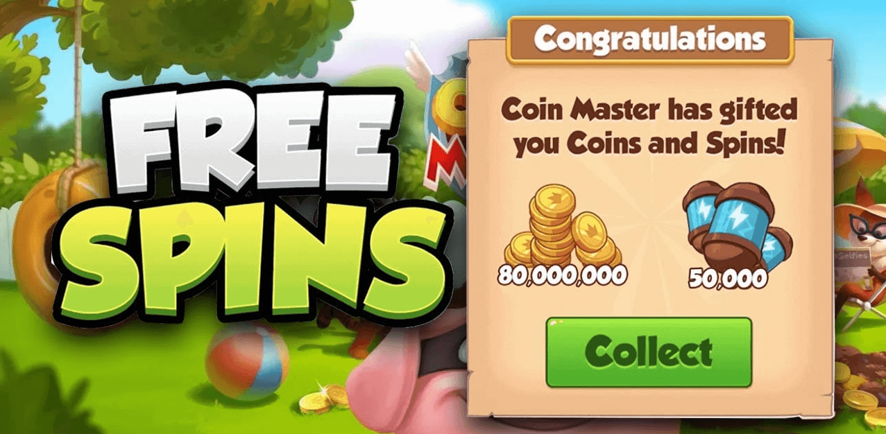 Collect Coin Master Free Spins and Coins